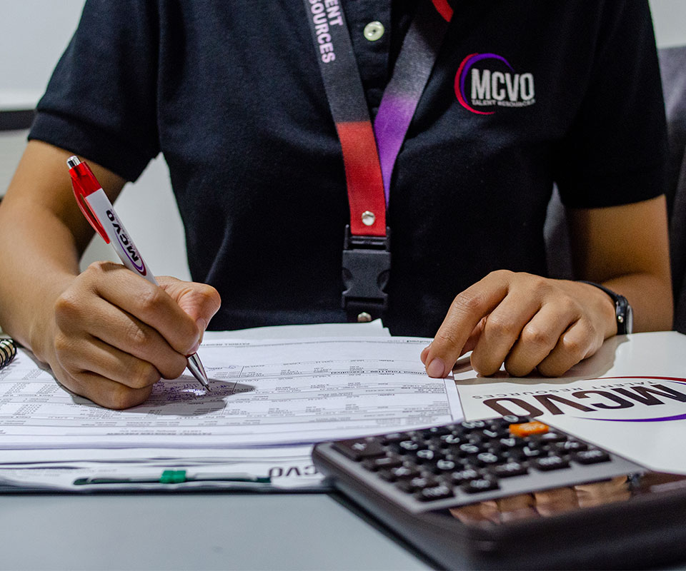 outsource accounting and outsourced bookkeeping - MCVO Talent Outsourcing Services